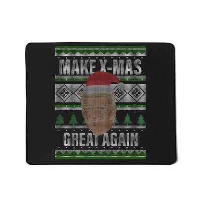 Make X-Mas Great Again Ugly Christmas Mousepad