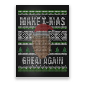 Make X-Mas Great Again Ugly Christmas Poster