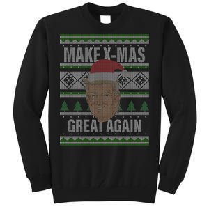 Make X-Mas Great Again Ugly Christmas Tall Sweatshirt