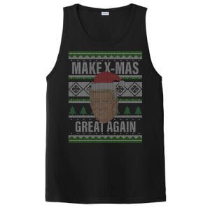 Make X-Mas Great Again Ugly Christmas PosiCharge Competitor Tank