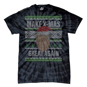 Make X-Mas Great Again Ugly Christmas Tie-Dye T-Shirt