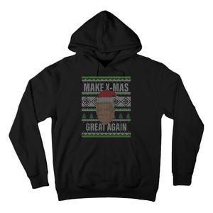 Make X-Mas Great Again Ugly Christmas Tall Hoodie