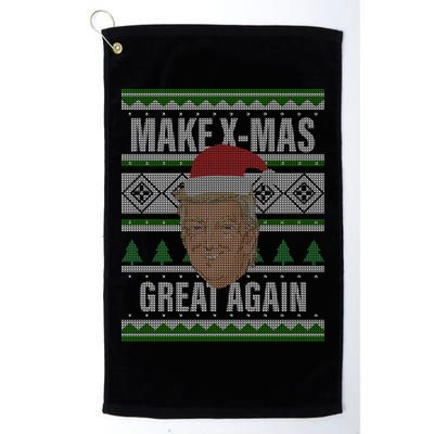Make X-Mas Great Again Ugly Christmas Golf Towel