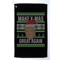 Make X-Mas Great Again Ugly Christmas Golf Towel