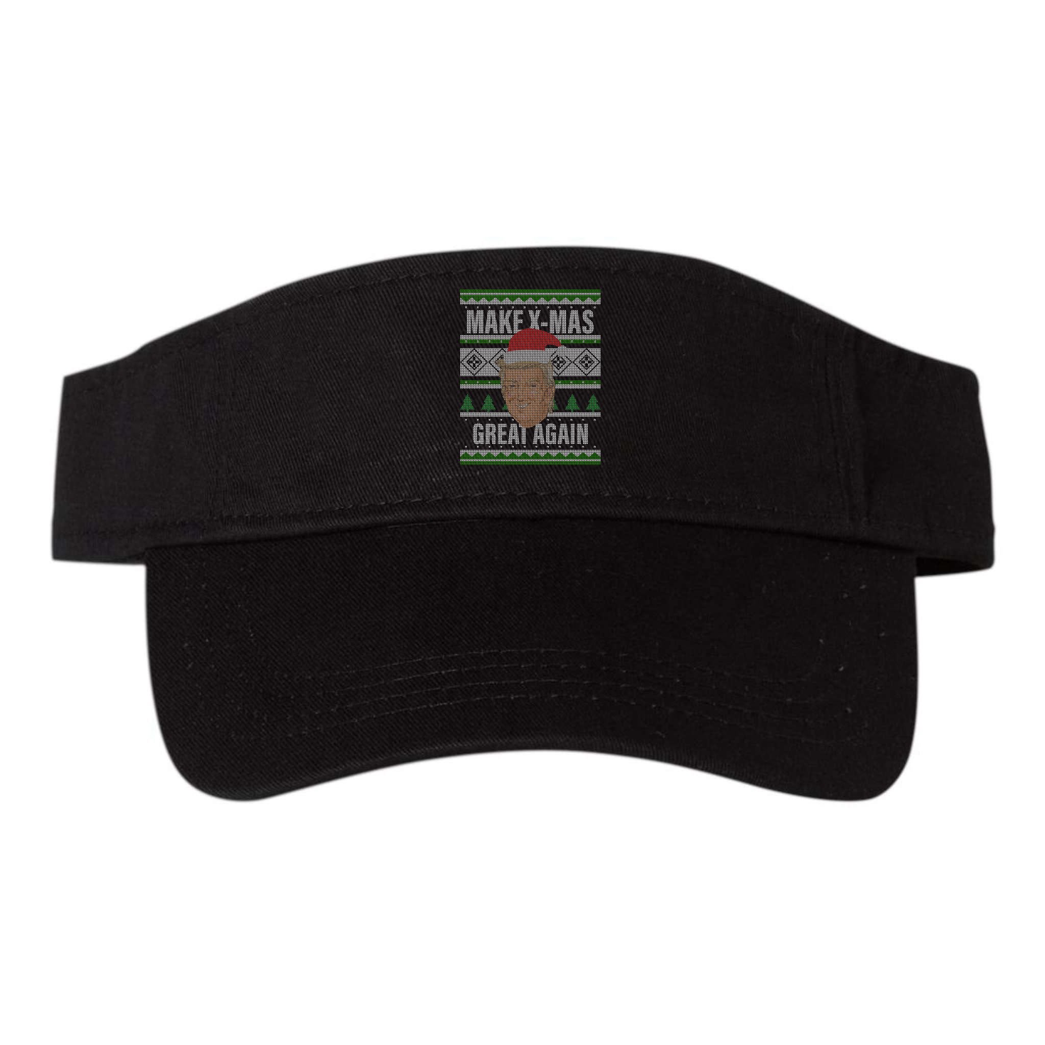 Make X-Mas Great Again Ugly Christmas Visor