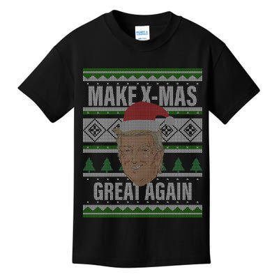 Make X-Mas Great Again Ugly Christmas Kids T-Shirt