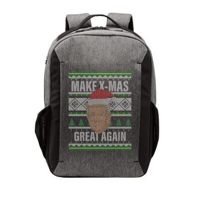 Make X-Mas Great Again Ugly Christmas Vector Backpack