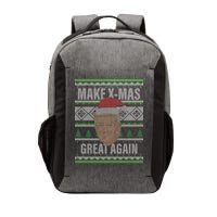 Make X-Mas Great Again Ugly Christmas Vector Backpack