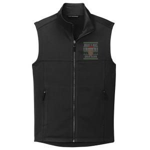 Make X-Mas Great Again Ugly Christmas Collective Smooth Fleece Vest