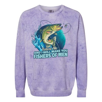 Make You Fishers Of Men Colorblast Crewneck Sweatshirt