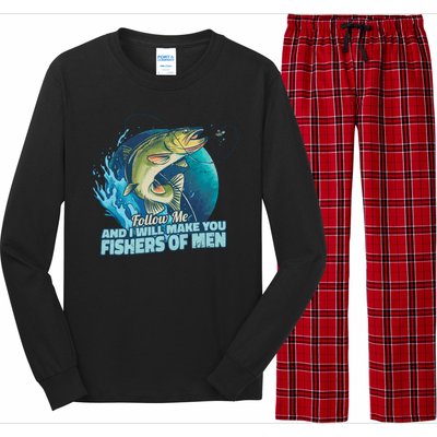 Make You Fishers Of Men Long Sleeve Pajama Set