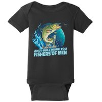 Make You Fishers Of Men Baby Bodysuit