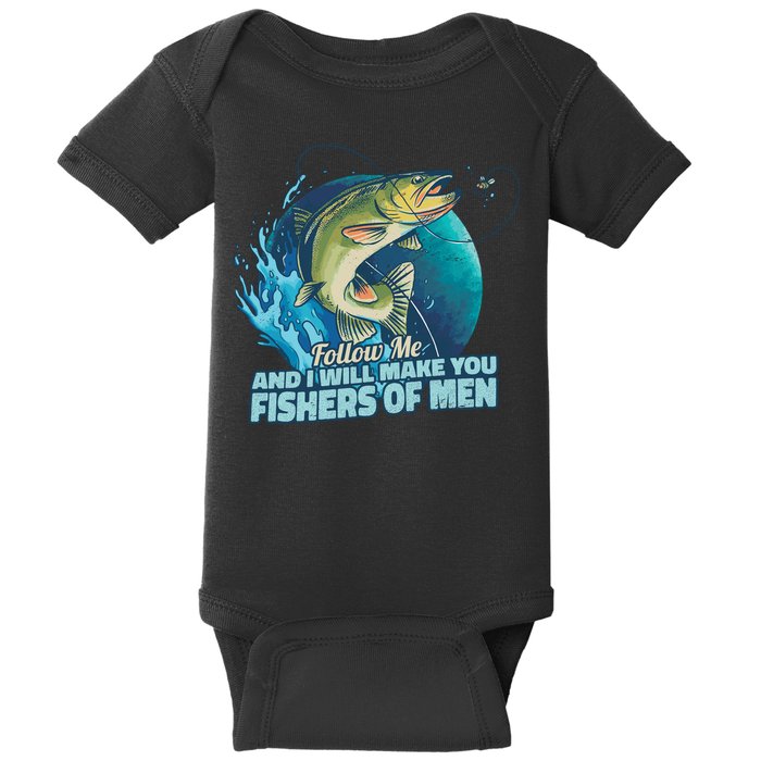 Make You Fishers Of Men Baby Bodysuit