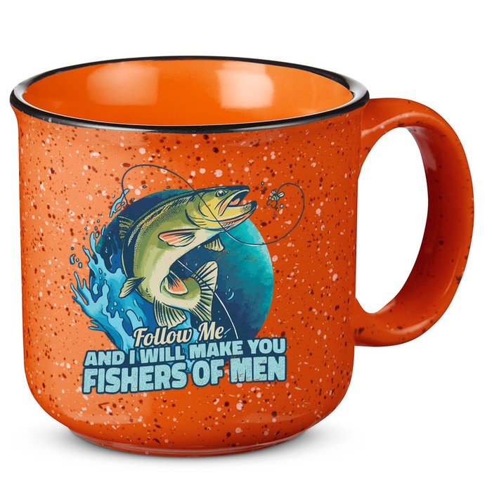 Make You Fishers Of Men 15oz Campfire Ceramic Mug