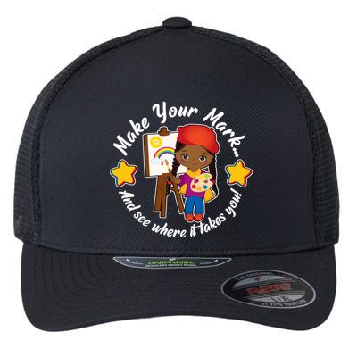 Make Your Mark And See Where It Takes You Flexfit Unipanel Trucker Cap