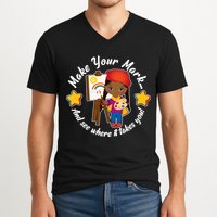 Make Your Mark And See Where It Takes You V-Neck T-Shirt