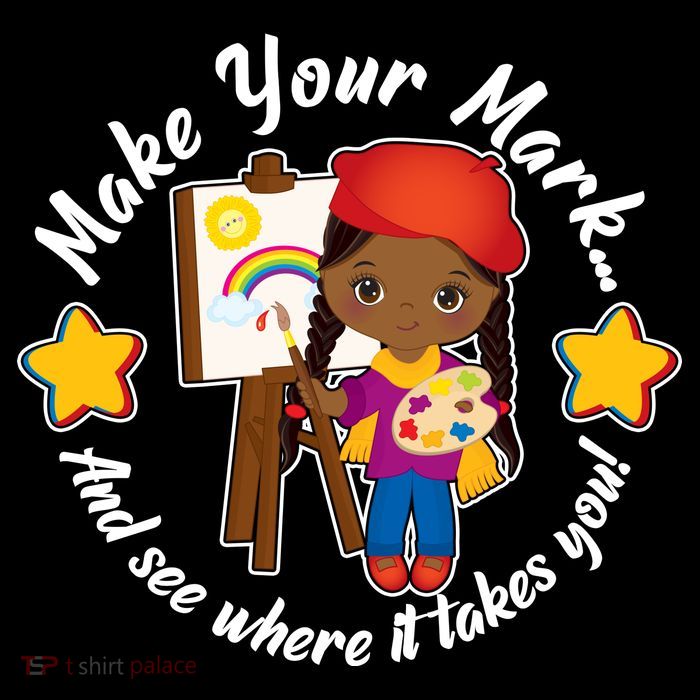 Make Your Mark And See Where It Takes You Toddler Fine Jersey T-Shirt