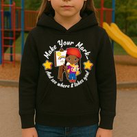 Make Your Mark And See Where It Takes You Kids Hoodie