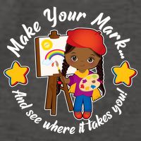 Make Your Mark And See Where It Takes You Vector Backpack
