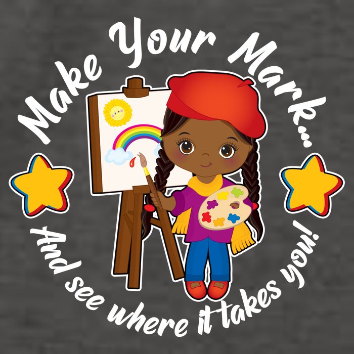 Make Your Mark And See Where It Takes You Vector Backpack