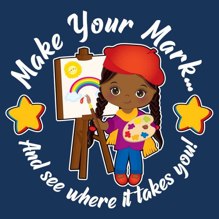Make Your Mark And See Where It Takes You Infant Baby Jersey Bodysuit