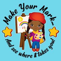 Make Your Mark And See Where It Takes You Women's V-Neck T-Shirt