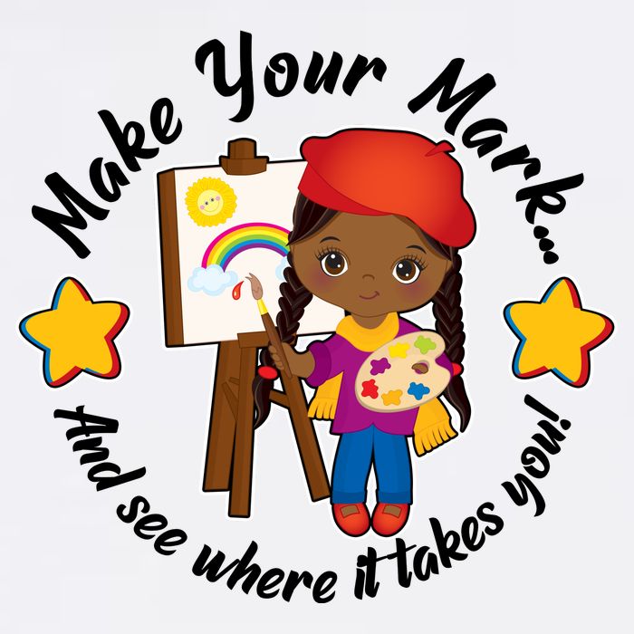 Make Your Mark And See Where It Takes You Garment-Dyed Sweatshirt