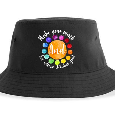Make Your Mark See Where it Takes You Sustainable Bucket Hat