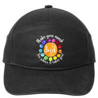 Make Your Mark See Where it Takes You 7-Panel Snapback Hat