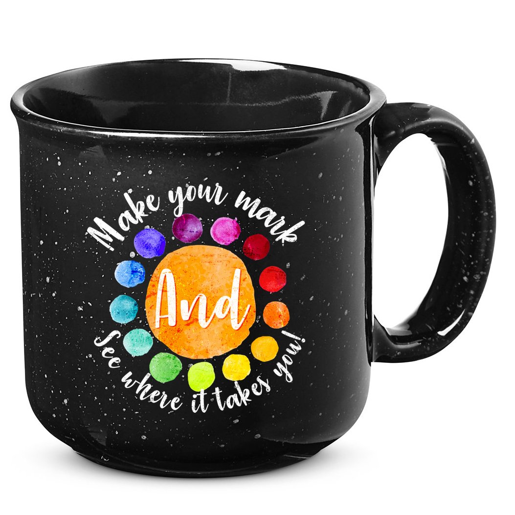Make Your Mark See Where it Takes You 15oz Campfire Ceramic Mug