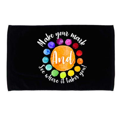 Make Your Mark See Where it Takes You Microfiber Hand Towel