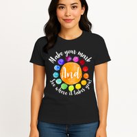 Make Your Mark See Where it Takes You Womens T-Shirt