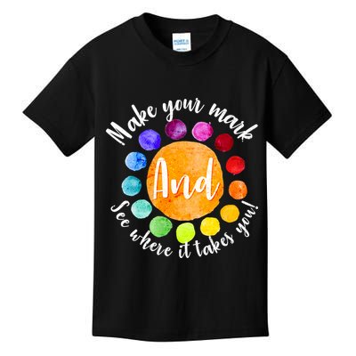 Make Your Mark See Where it Takes You Kids T-Shirt