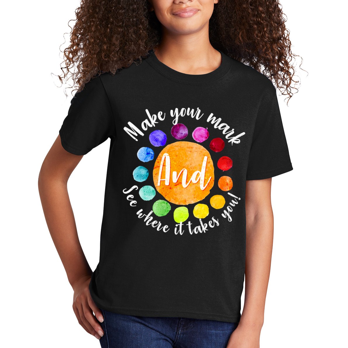 Make Your Mark See Where it Takes You Kids T-Shirt