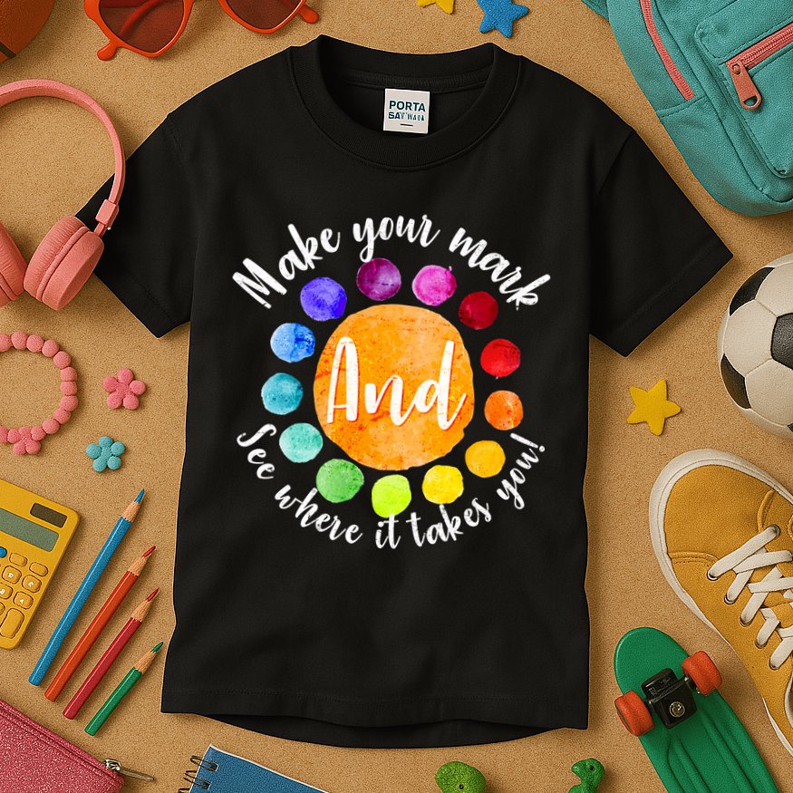 Make Your Mark See Where it Takes You Kids T-Shirt