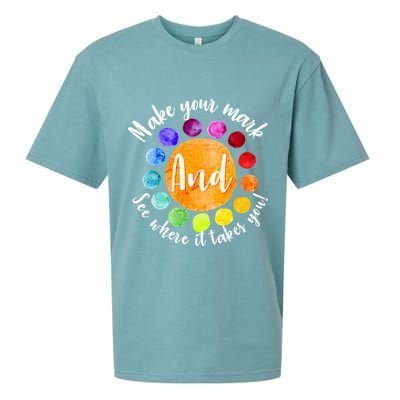 Make Your Mark See Where it Takes You Sueded Cloud Jersey T-Shirt