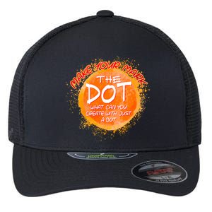 Make Your Mark The Dot Splatter Flexfit Unipanel Trucker Cap