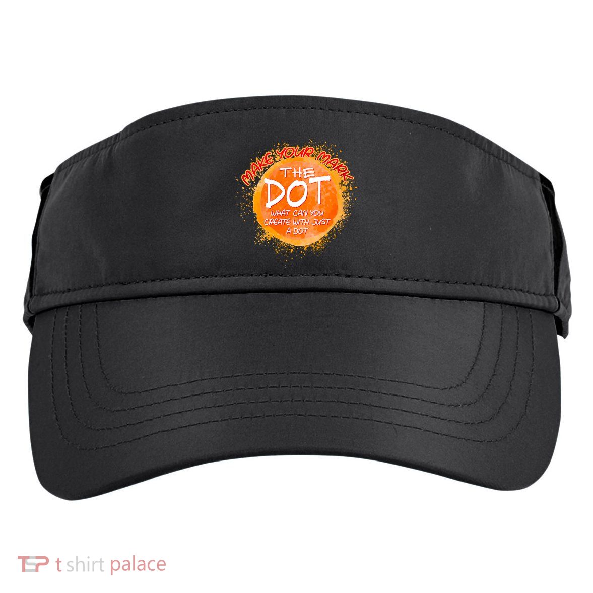 Make Your Mark The Dot Splatter Adult Drive Performance Visor