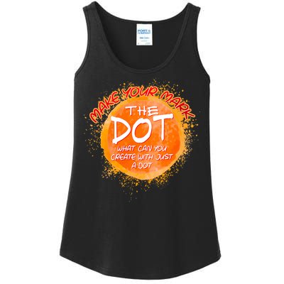 Make Your Mark The Dot Splatter Ladies Essential Tank