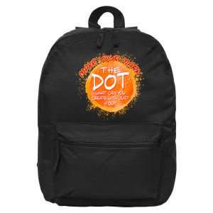 Make Your Mark The Dot Splatter 16 in Basic Backpack