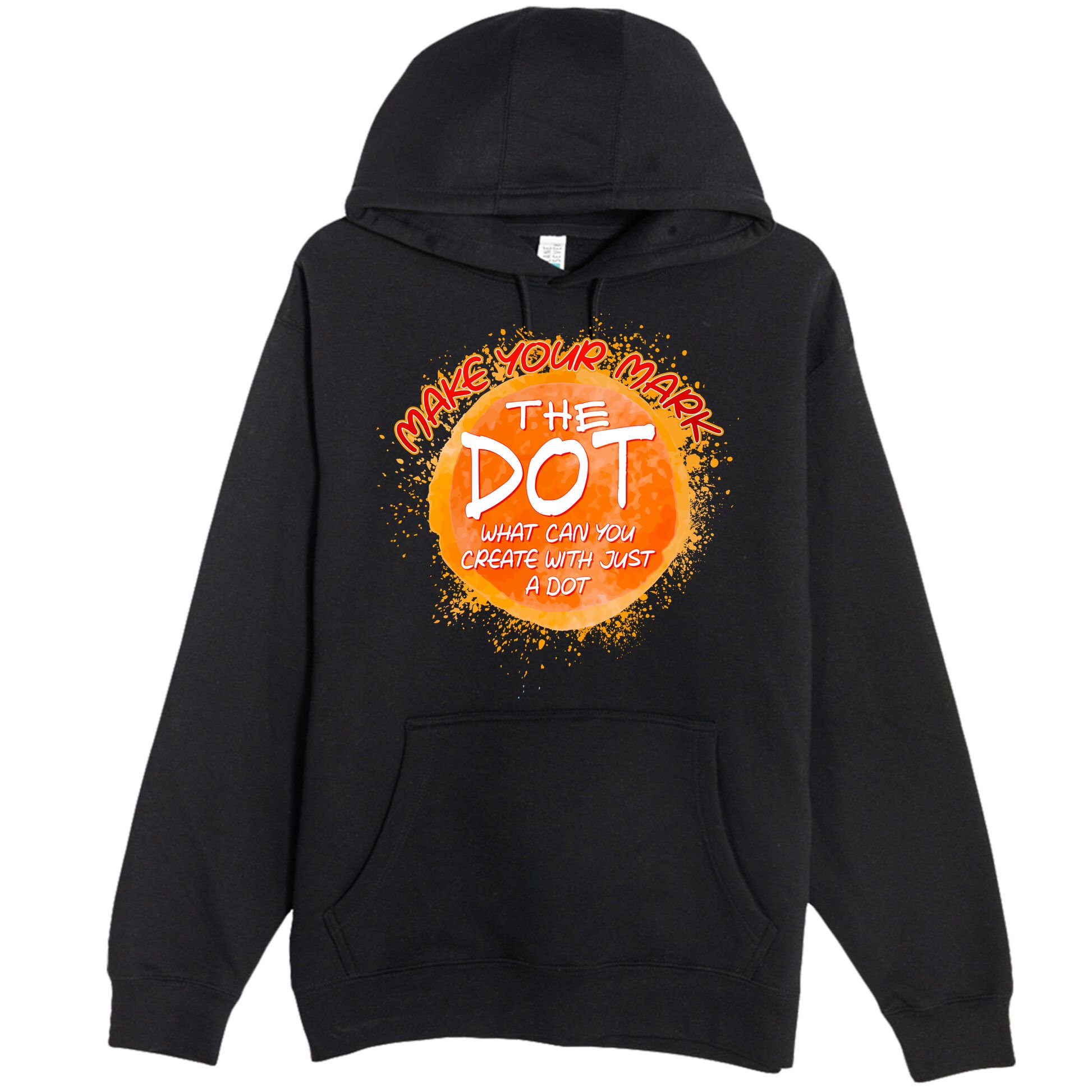 Make Your Mark The Dot Splatter Premium Pullover Hoodie