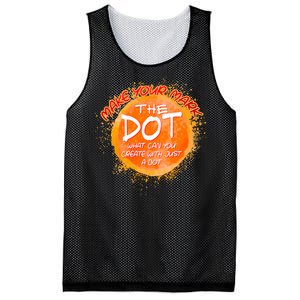 Make Your Mark The Dot Splatter Mesh Reversible Basketball Jersey Tank