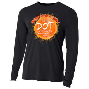 Make Your Mark The Dot Splatter Cooling Performance Long Sleeve Crew