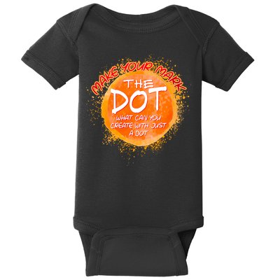 Make Your Mark The Dot Splatter Baby Bodysuit