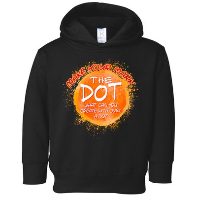 Make Your Mark The Dot Splatter Toddler Hoodie
