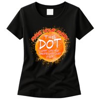 Make Your Mark The Dot Splatter Womens T-Shirt