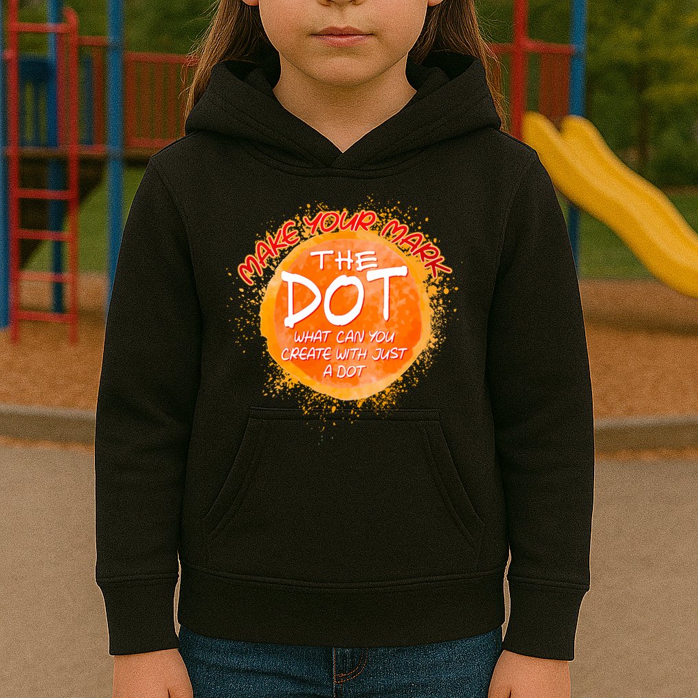 Make Your Mark The Dot Splatter Kids Hoodie