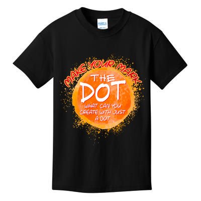 Make Your Mark The Dot Splatter Kids T-Shirt