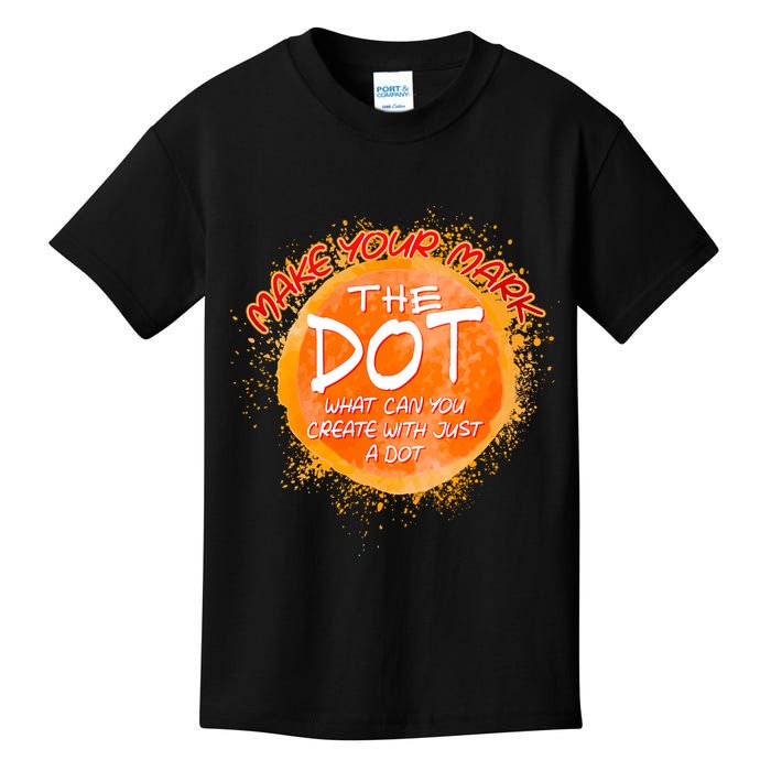 Make Your Mark The Dot Splatter Kids T-Shirt