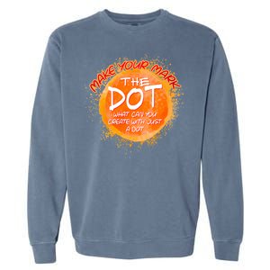 Make Your Mark The Dot Splatter Garment-Dyed Sweatshirt